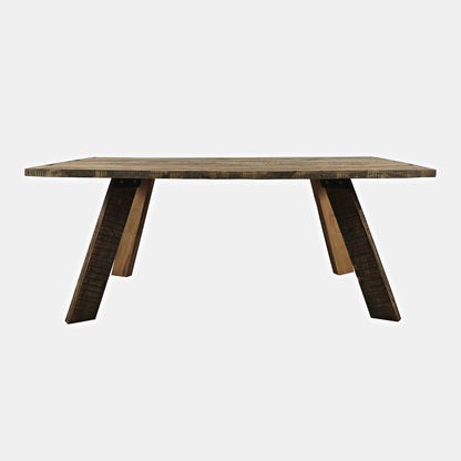 Reclamation 72" Rustic Reclaimed Solid Wood Dining Table