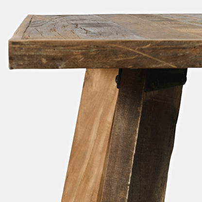 Reclamation 42" Rustic Reclaimed Solid Wood Square Counter Height Dining Table