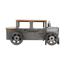 Roadie 41" Vintage Truck Solid Wood and Metal Unique Coffee Table with Storage