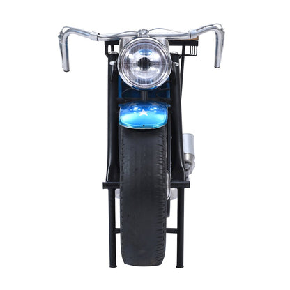 70" Patriotic American Flag Motorcycle Bar Console Table