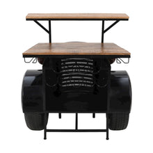 Glory Days Woody Vintage Car Console Table Home Bar