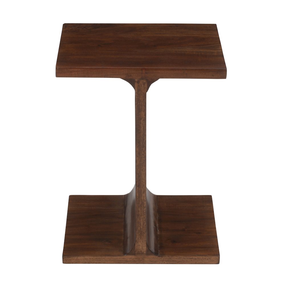 Idiom Solid Wood Modern Accent End I-Table