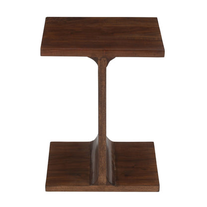 Idiom Solid Wood Modern Accent End I-Table