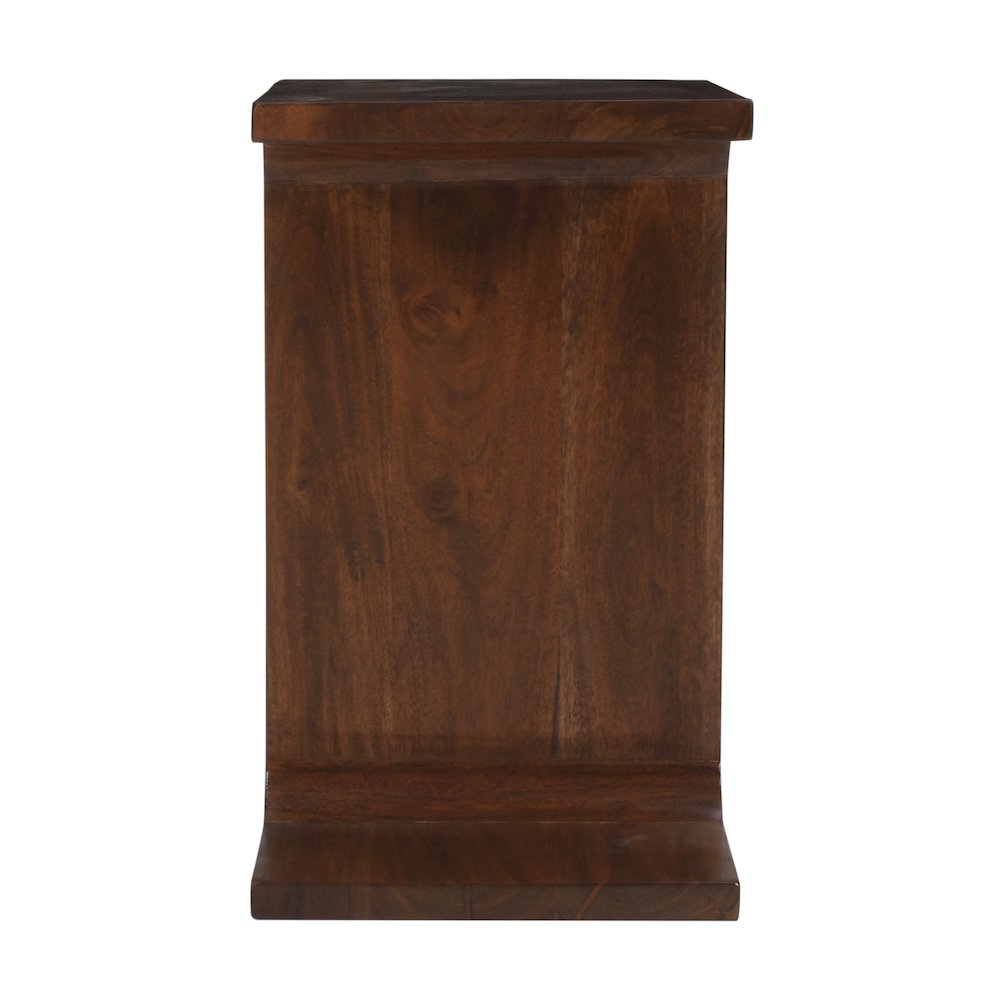 Idiom Solid Wood Modern Accent End I-Table