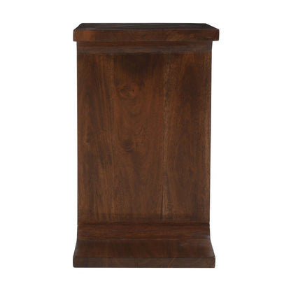 Idiom Solid Wood Modern Accent End I-Table