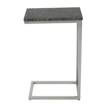 Aurora Solid Marble Modern Luxury Glam Accent C-Table (Set of 2)