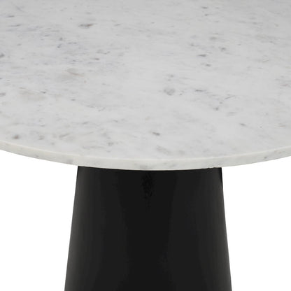 Nolan Marble Top Three Pack Solid Wood Accent Table Set