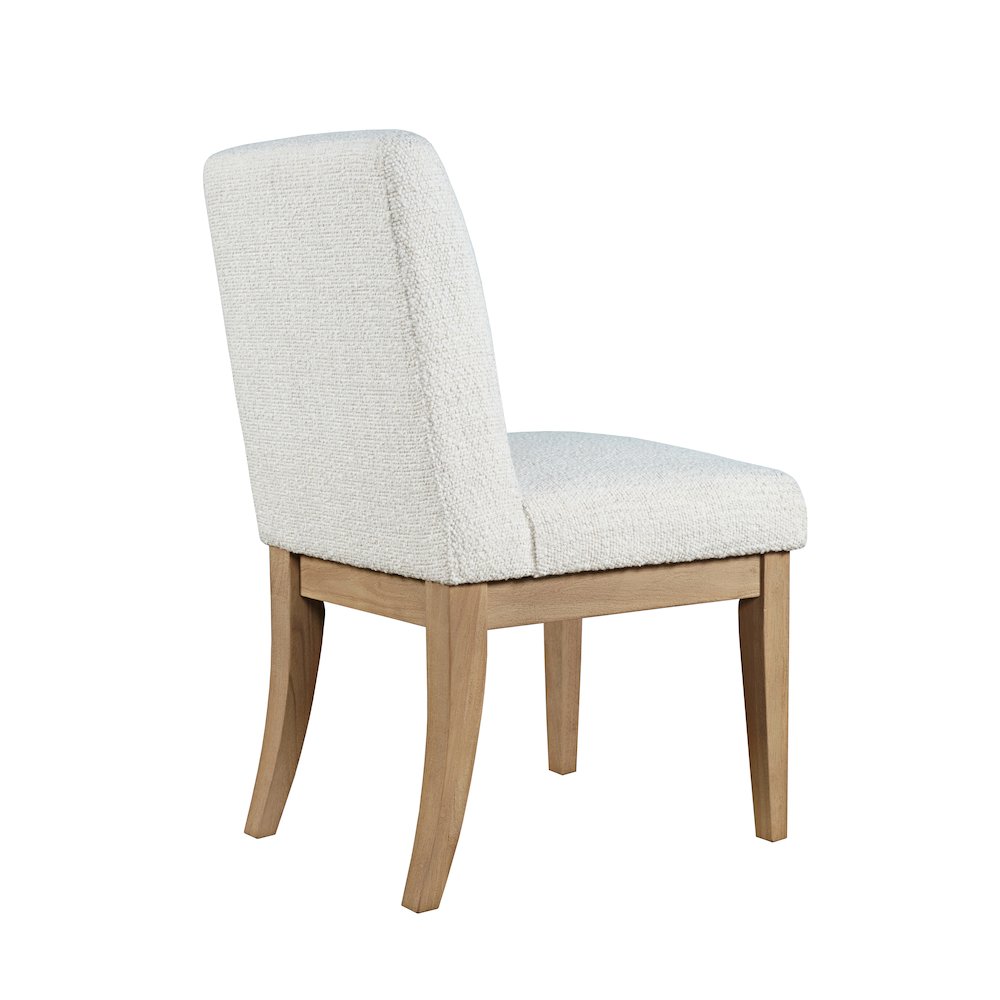 Sequoia Modern Rustic Solid Wood Upholstered Parsons Dining Chair (Set of 2)