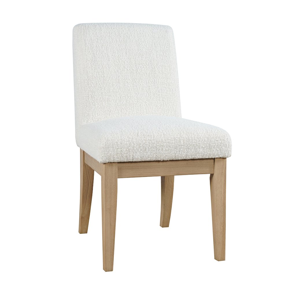 Sequoia Modern Rustic Solid Wood Upholstered Parsons Dining Chair (Set of 2)