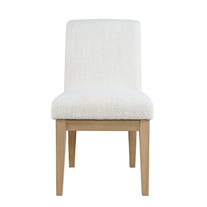 Sequoia Modern Rustic Solid Wood Upholstered Parsons Dining Chair (Set of 2)