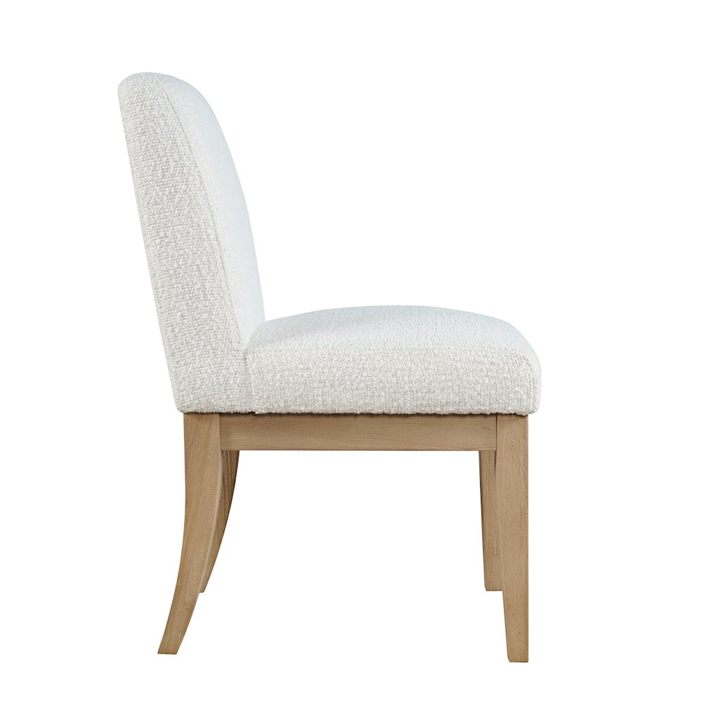 Sequoia Modern Rustic Solid Wood Upholstered Parsons Dining Chair (Set of 2)