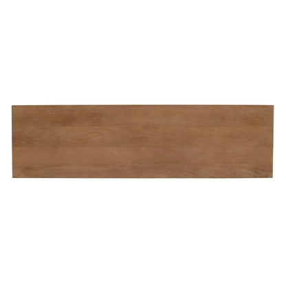 Sequoia 62" Modern Rustic Solid Wood Four Door Sideboard Storage Cabinet