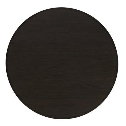 Brix Mid-Century Modern Floating Sculpture Layered Round End Table