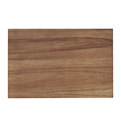 Claremont Transitional Rustic Wood Accent End Table with Storage