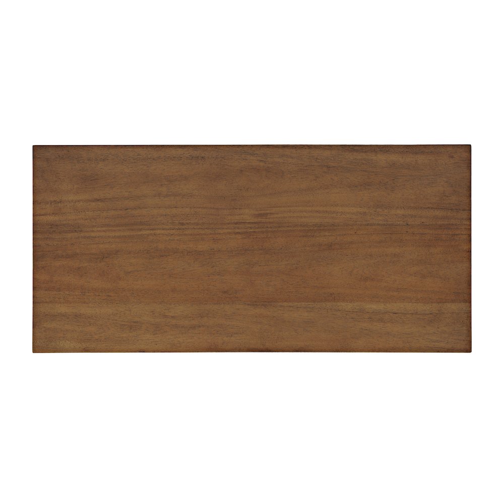 Transitional Rustic 32" Electric Fireplace Wire Brushed Console TV Stand