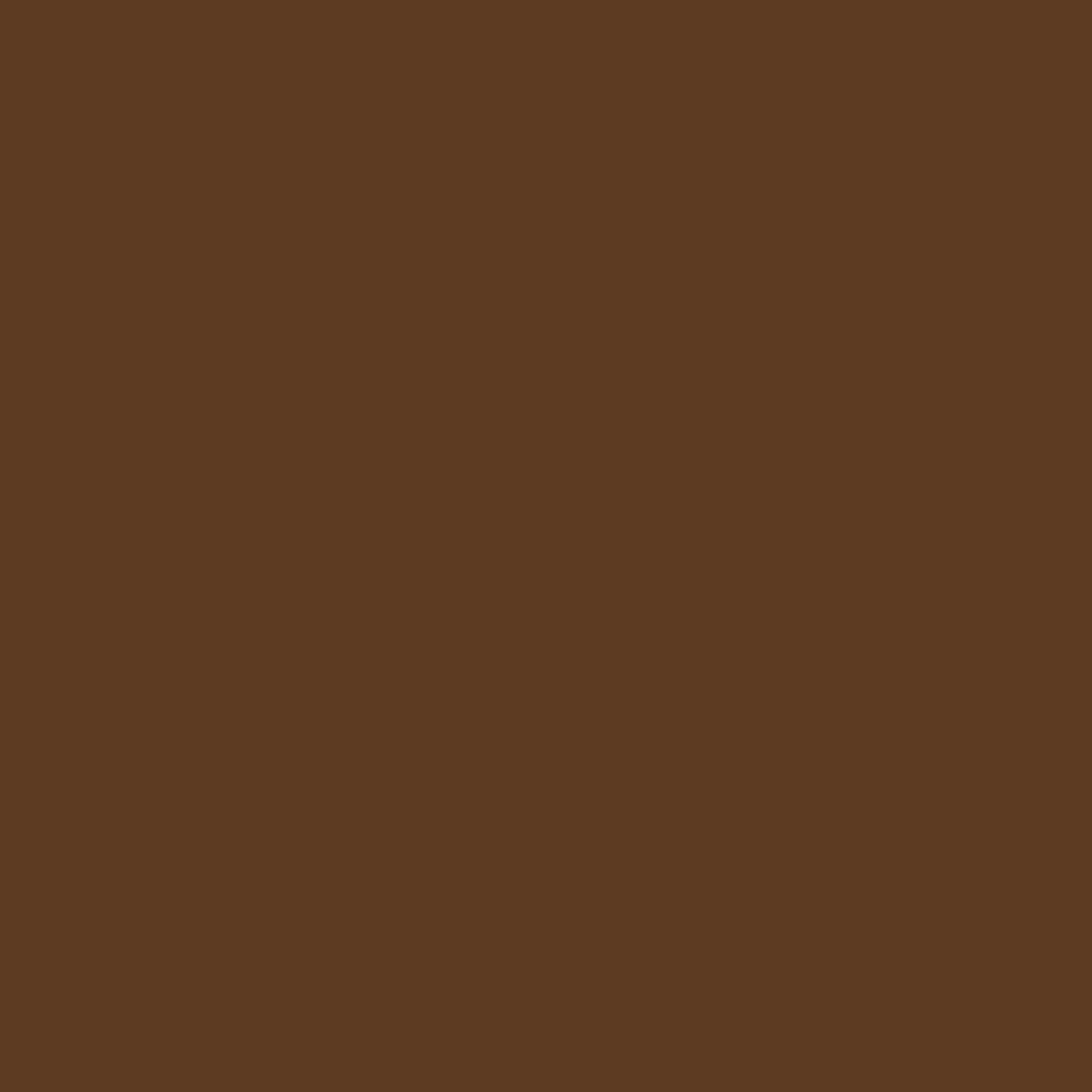 Acacia Veneer Round Mid-Century Coffee Table, Fluted Pedestal Base, Chestnut