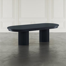 Auden Mid-Century Modern 102" Double Pedestal Dining Table