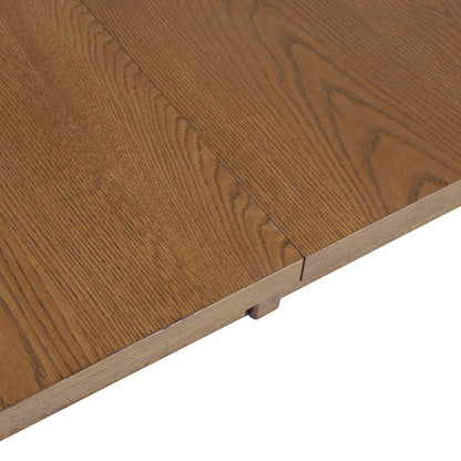 Auden Mid-Century Modern 102" Double Pedestal Dining Table