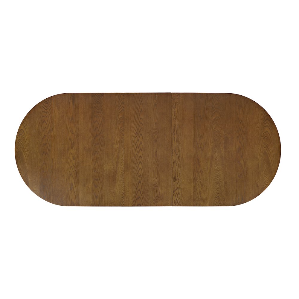 Auden Mid-Century Modern 102" Double Pedestal Dining Table
