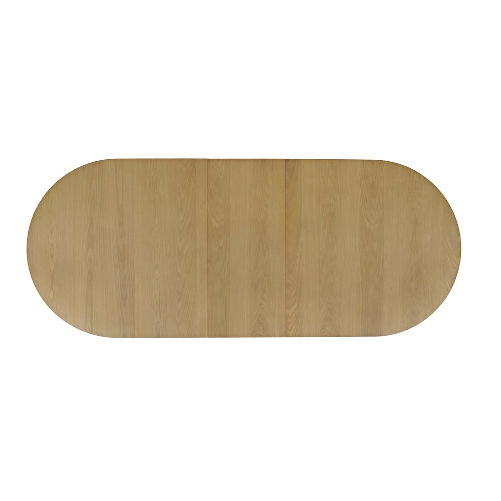 Auden Mid-Century Modern 102" Double Pedestal Dining Table