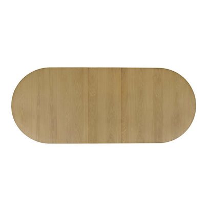 Auden Mid-Century Modern 102" Double Pedestal Dining Table