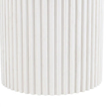 Round Pedestal Dining Table, Rubberwood, White, 48" W X 30" H Dining Height