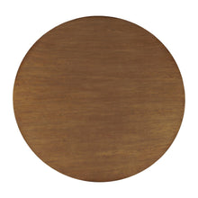 Auden 60" Round Mid-Century Modern Fluted Pedestal Base Dining Table