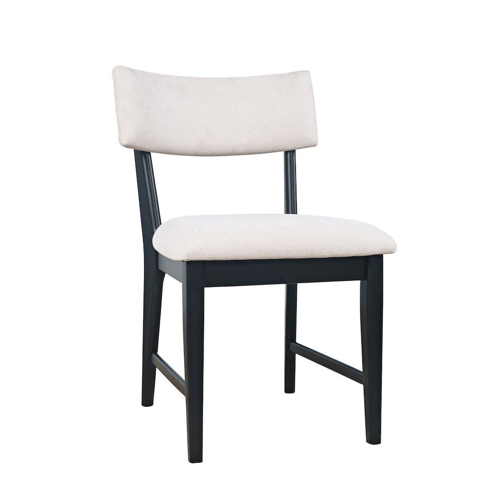 Beck Contemporary Upholstered Split Back Dining Chair (Set of 2)