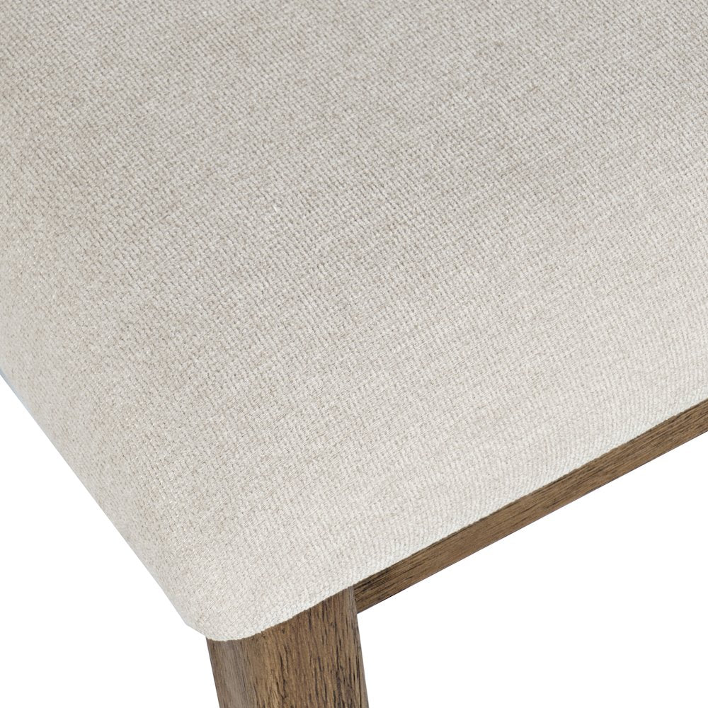 Beck Contemporary Upholstered Split Back Dining Chair (Set of 2)