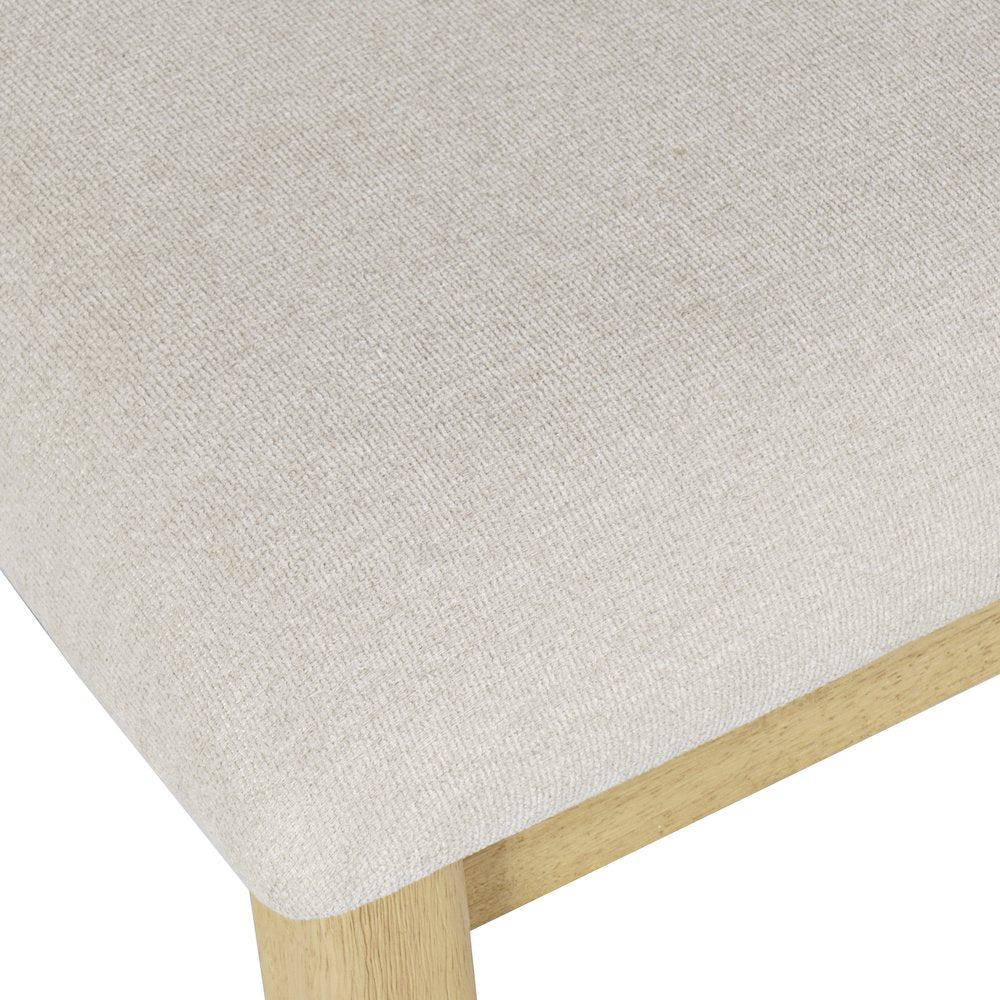 Beck Contemporary Upholstered Split Back Dining Chair (Set of 2)