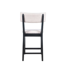 Beck Contemporary Upholstered Split Back Counter Stool - Set of 2