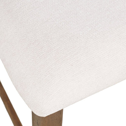 Beck Contemporary Upholstered Split Back Counter Stool - Set of 2