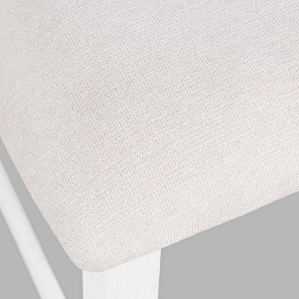 Beck Contemporary Upholstered Split Back Counter Stool - Set of 2