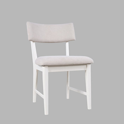 Beck Contemporary Upholstered Split Back Dining Chair (Set of 2)