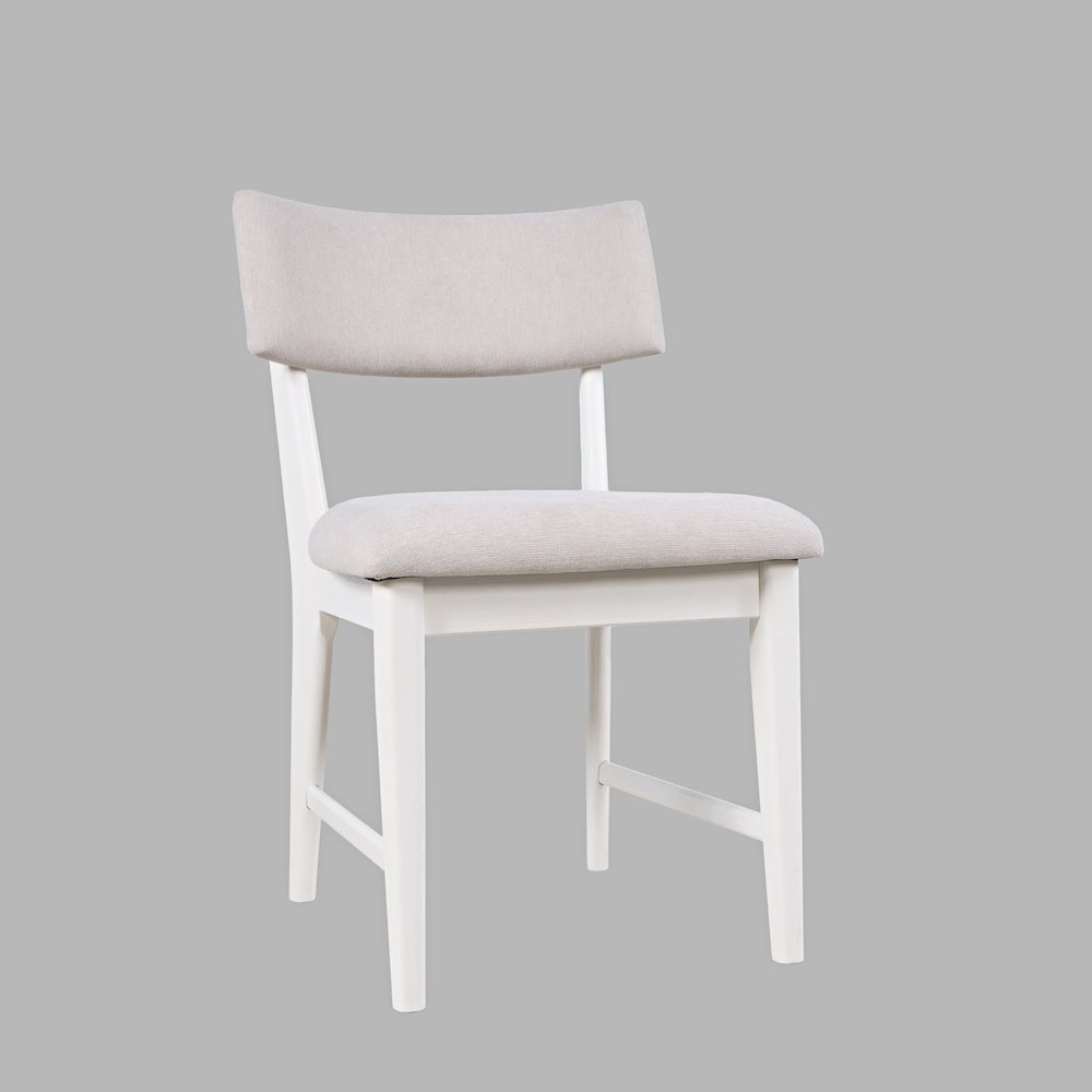 Beck Contemporary Upholstered Split Back Dining Chair (Set of 2)