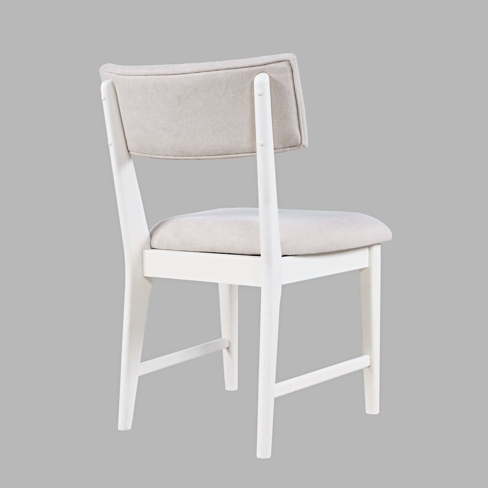 Beck Contemporary Upholstered Split Back Dining Chair (Set of 2)