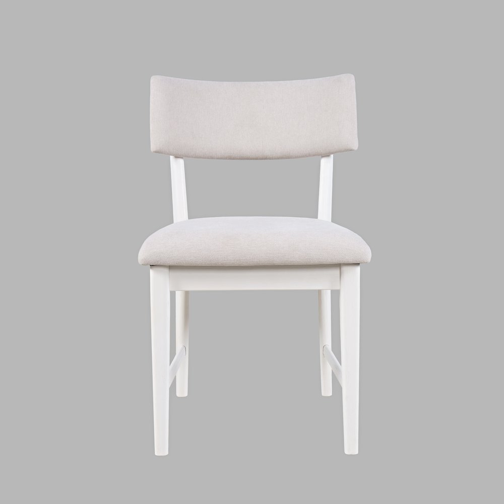 Beck Contemporary Upholstered Split Back Dining Chair (Set of 2)