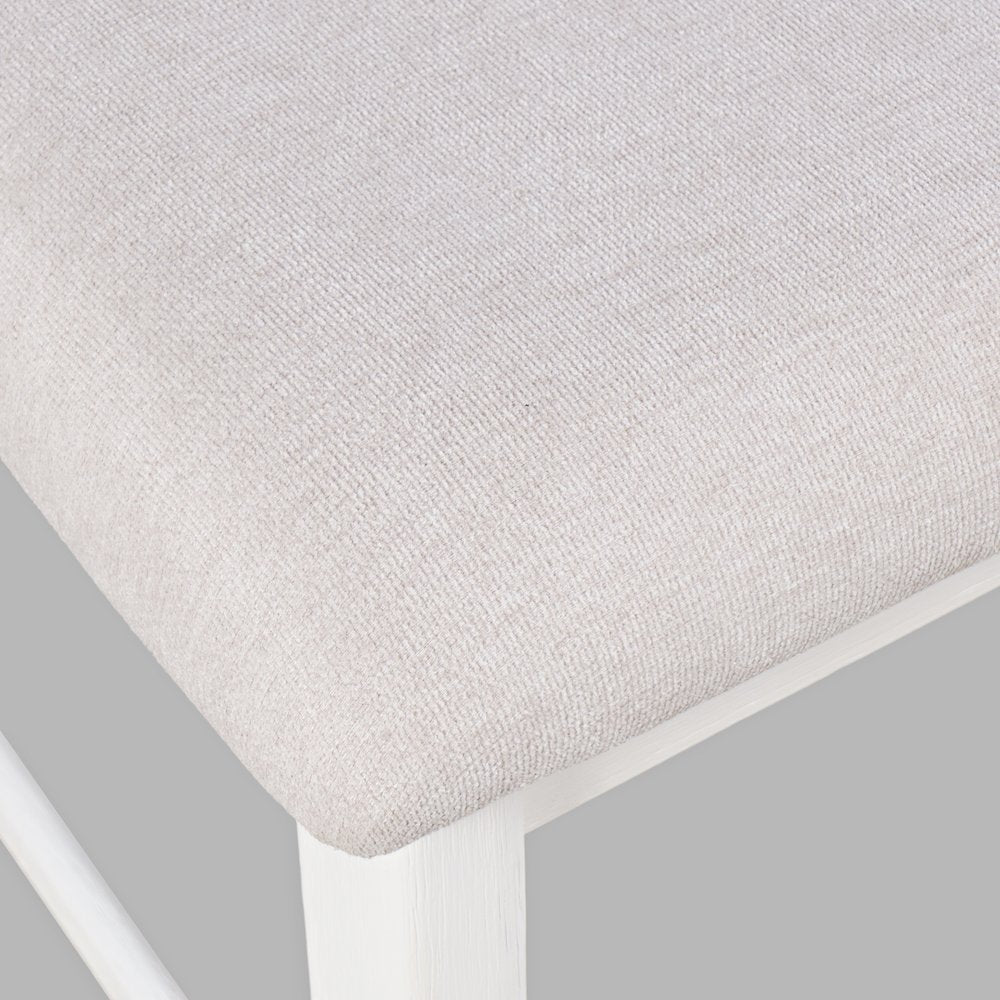 Beck Contemporary Upholstered Split Back Dining Chair (Set of 2)