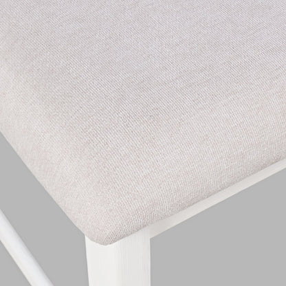 Beck Contemporary Upholstered Split Back Dining Chair (Set of 2)