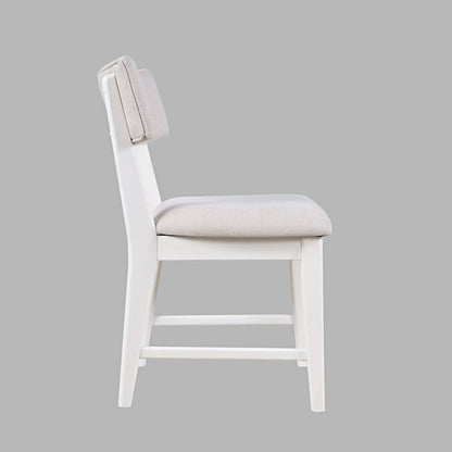 Beck Contemporary Upholstered Split Back Dining Chair (Set of 2)