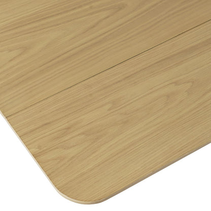 Bowie 66" Harvest Mid-Century Modern Drop-Leaf Dining Table
