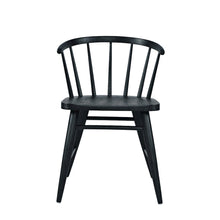 Fitz Traditional Solid Wood Curved Back Spindle Dining Chair (Set of 2)