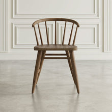 Fitz Traditional Solid Wood Curved Back Spindle Dining Chair (Set of 2)