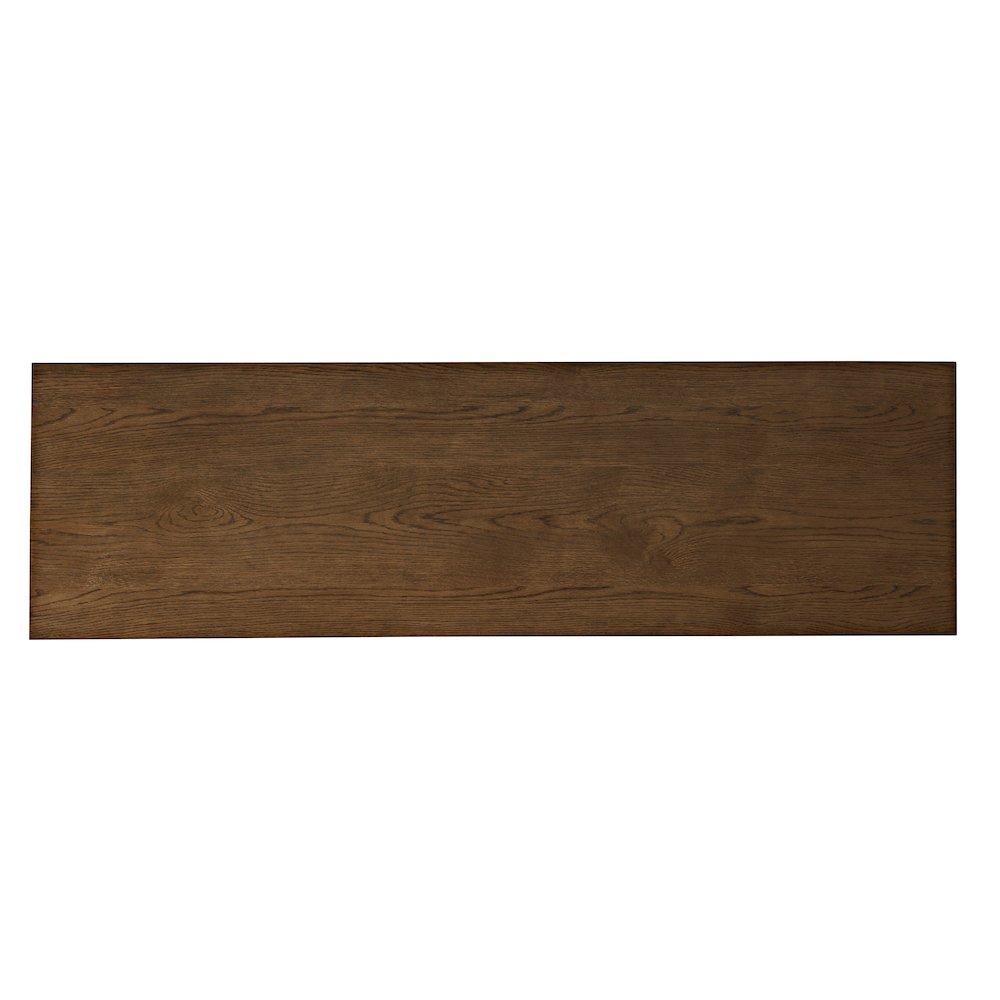 Maven 60" Mid-Century Modern Fluted Four Door Sideboard Storage Cabinet