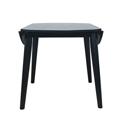 Percy 42" Contemporary Round Drop-Leaf Dining Table
