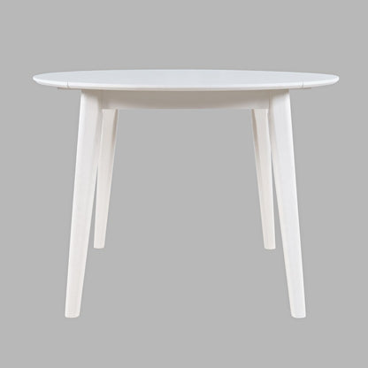 Percy 42" Contemporary Round Drop-Leaf Dining Table