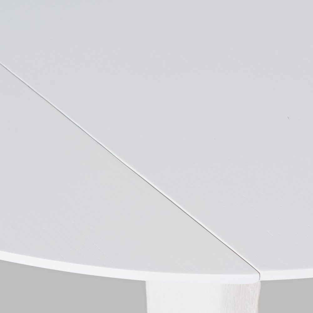 Percy 42" Contemporary Round Drop-Leaf Dining Table