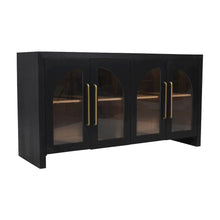 Archimedes 60" Curved Arch Four Door Sideboard Storage Cabinet