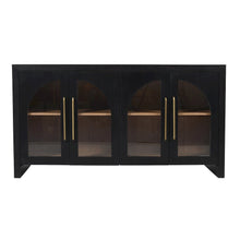 Archimedes 60" Curved Arch Four Door Sideboard Storage Cabinet
