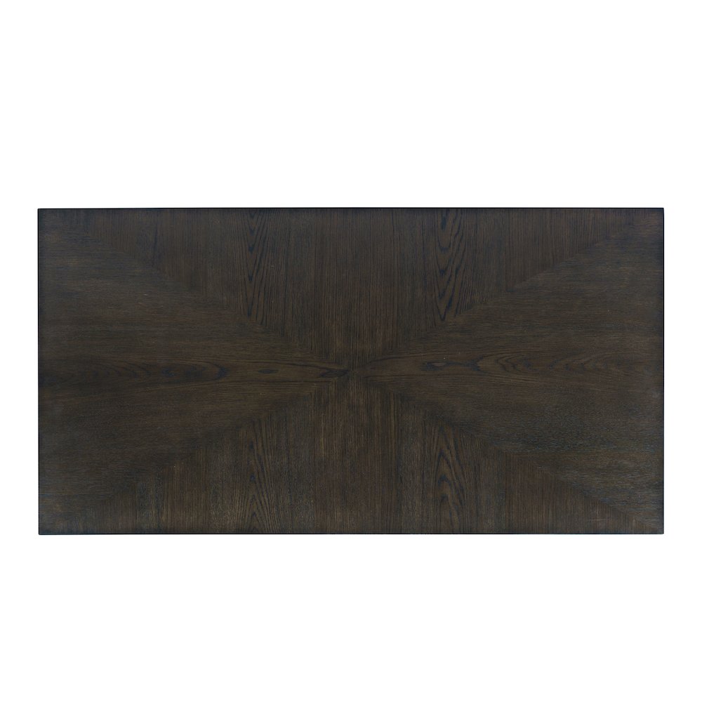 Modern Contemporary 50" Coffee Table with Storage Shelf and Hidden Casters